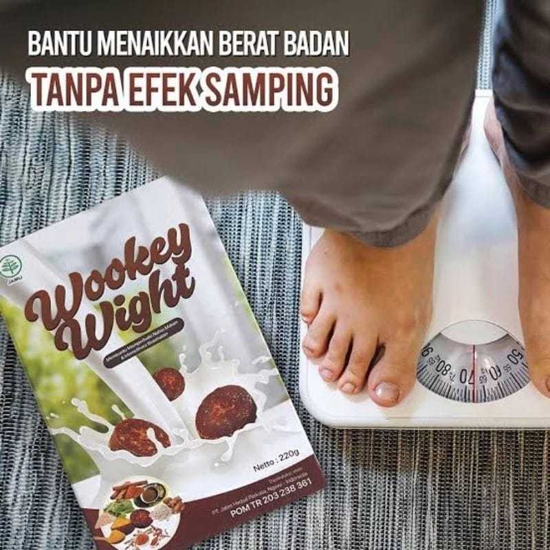 

Wookey Weight Susu Penambah Berat Badan Paket Nutrisi Rasa Coklat Chocolate