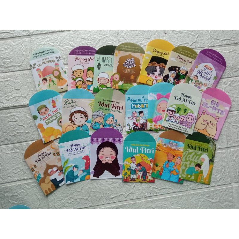 

Amplop Lebaran Viral karakter lebaran muslim 2025