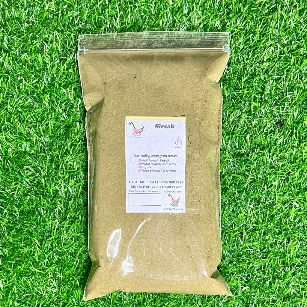 

RB22 Daun Sirsak Bubuk 500 Gram Organik Premium Rempah Bu Risma