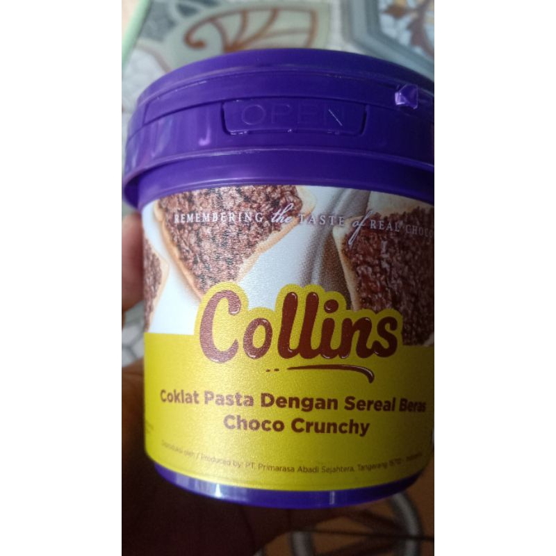 

Collins Coklat Pasta dengan Serai Beras Choco Crunchy