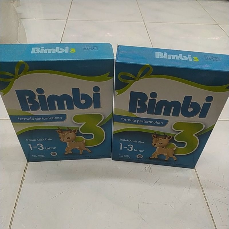 

Bimbi 3 susu anak 1-3tahun 400gram