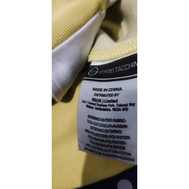 Sergio Tacchini Orion lemon