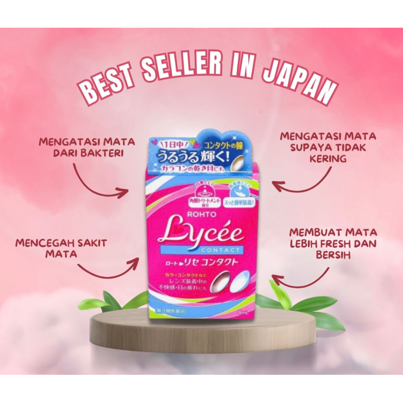 Rohto Lycee Contact 8ML (tetes saat pakai softlens)