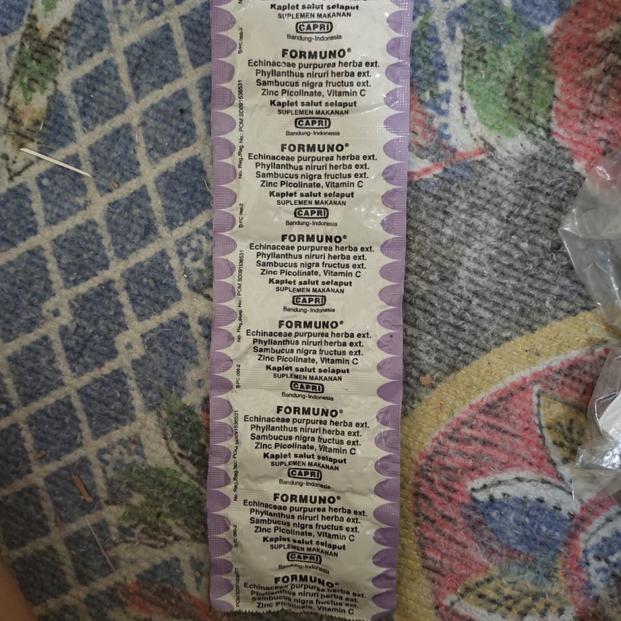 Formuno zinc vitamin c multivitamin