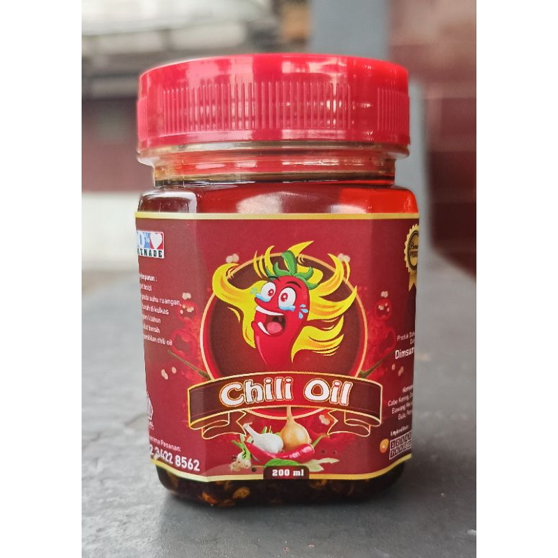 

CHILI OIL By Dimsum Dania / KEMASAN 200ML
