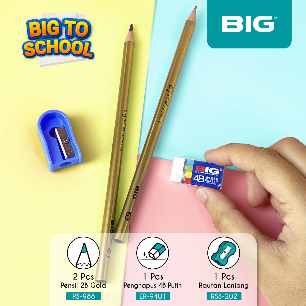 

BIG Paket Alat Tulis / Paket BIG to School 1/ Bundling Spesial