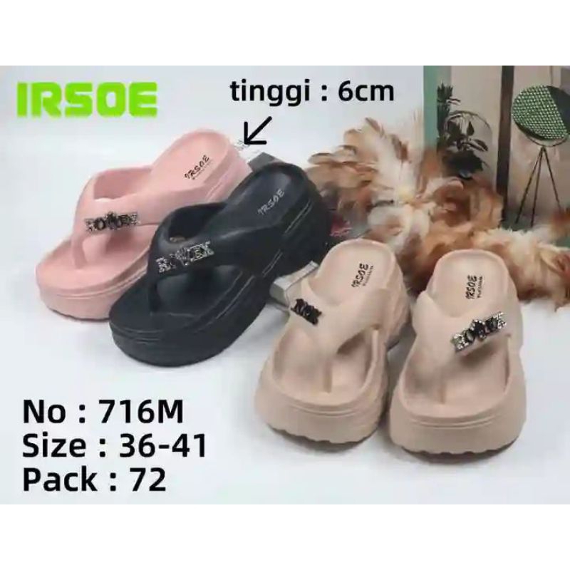 IRSOE Sandal Wanita Tinggi