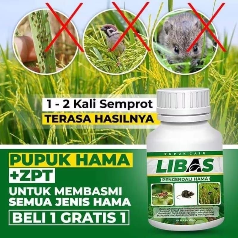 Pupuk Cair Libas Pengendali Hama