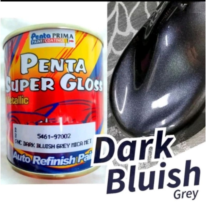 Cat Drak Bluis Grey Penta Super Gloss 5461-97002 Abu-Abu Metalik