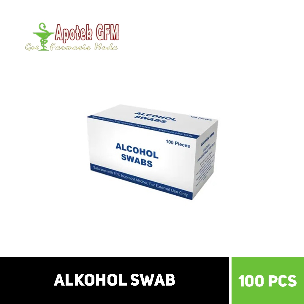 Alkohol Swab Sensi (Isi 100 pcs)