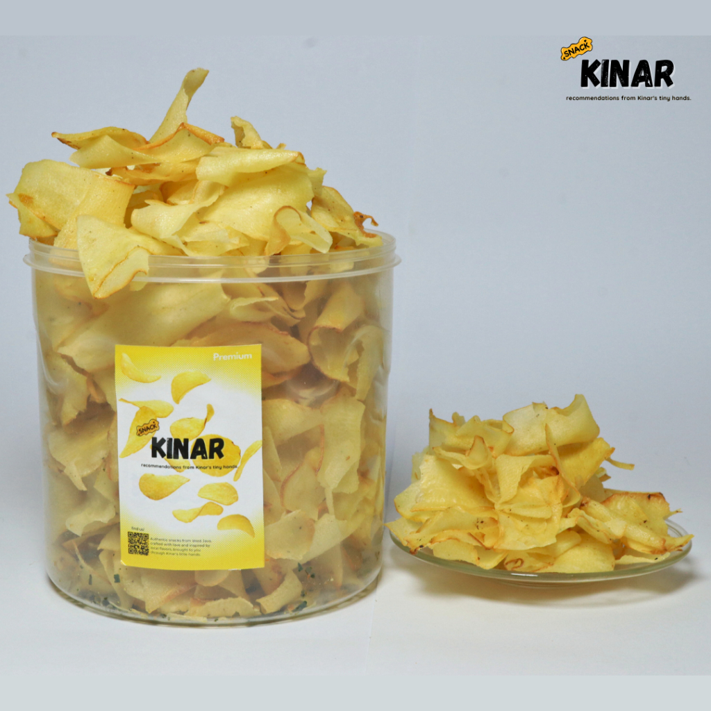 

[TOPLES] Keripik Singkong Keriwil Premium - 1.3KG/400GR Gurih dan asin , Rasanya Juara!