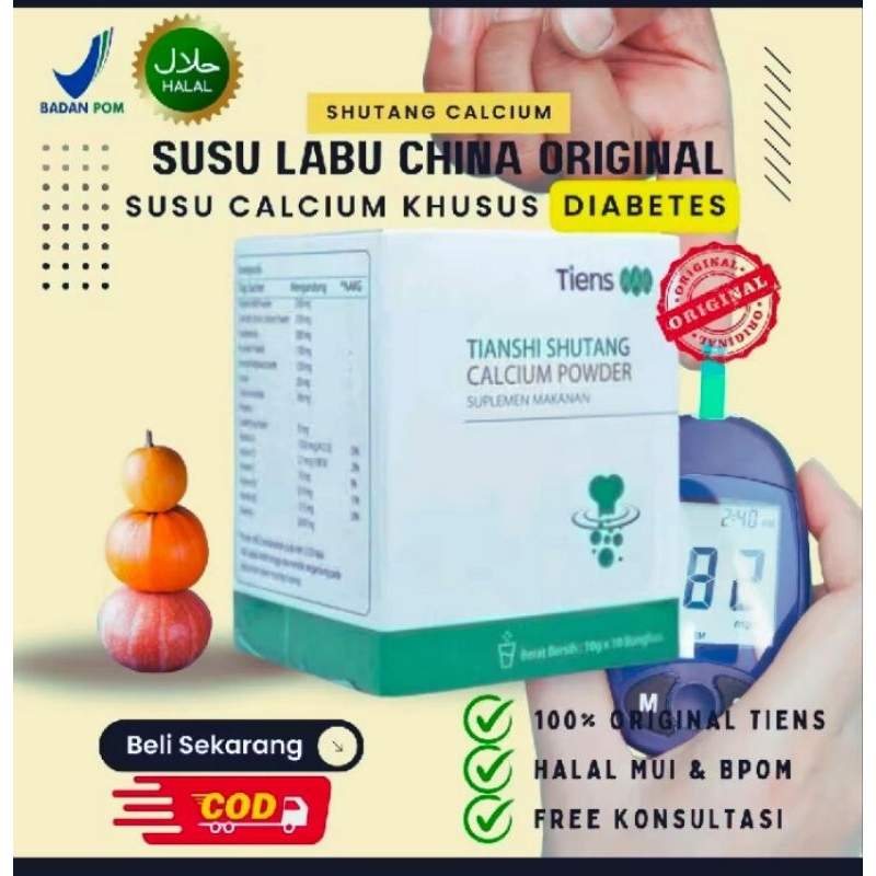 

SUSU LABU CINA ( KAPSUL ) ORIGINAL BPOM HALLAL UNTUK DIABETES DAN KENCING MANIS