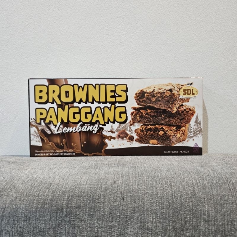 

[ FRESH PRODUKSI BARU ]Brownies Panggang Lembang SDL Oleh oleh Khas Lembang