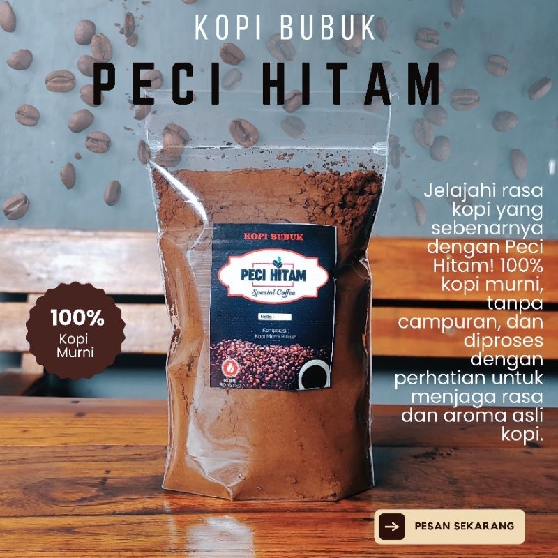 

kopi warkop kopi giras asli Kopi Bubuk Pecih Hitam 500gr