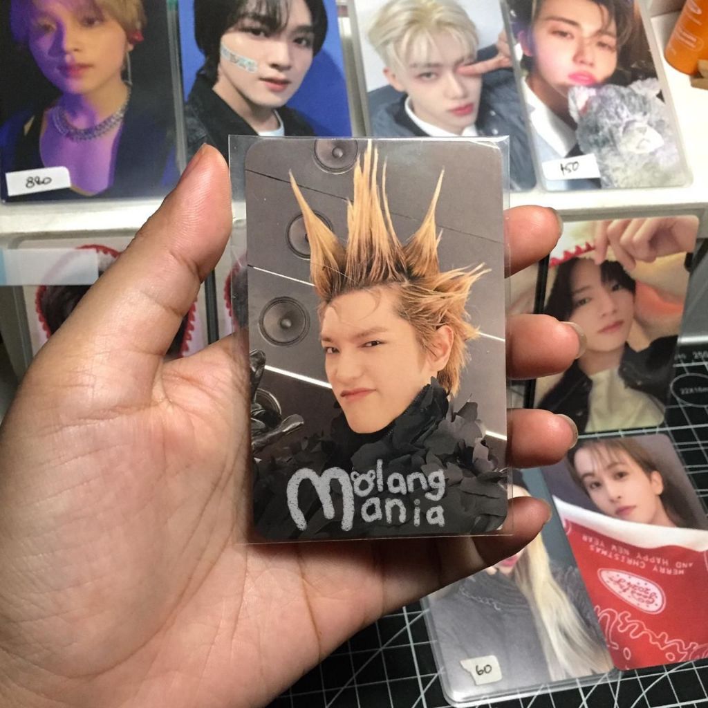 photocard taeyong ay-yo pob mumo japan pc durian/duren