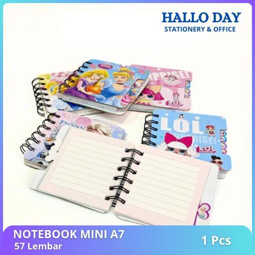 

HD Notebook Mini A7 / Buku Spiral Mini / Buku Catatan / Notebook Ring