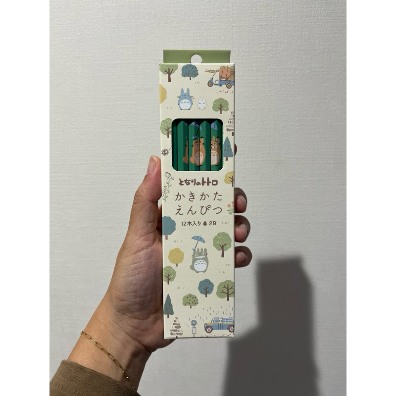 

12pcs Pensil 2B Totoro Official Studio Ghibli
