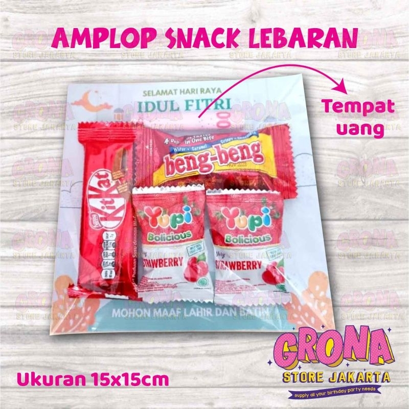 

AMPLOP LEBARAN UANG GULUNG / Mini Gift / Mini Snack / Mini Gift Snack