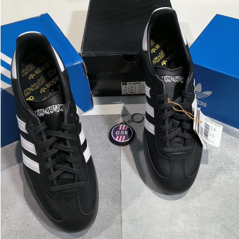 Adidas Samba x  Fucking Awesome Core Black White