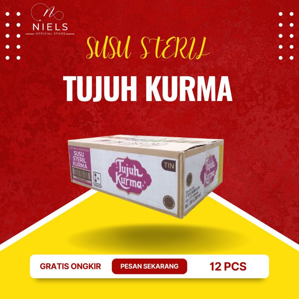 

Tujuh Kurma Susu Steril Karton isi 24 pcs