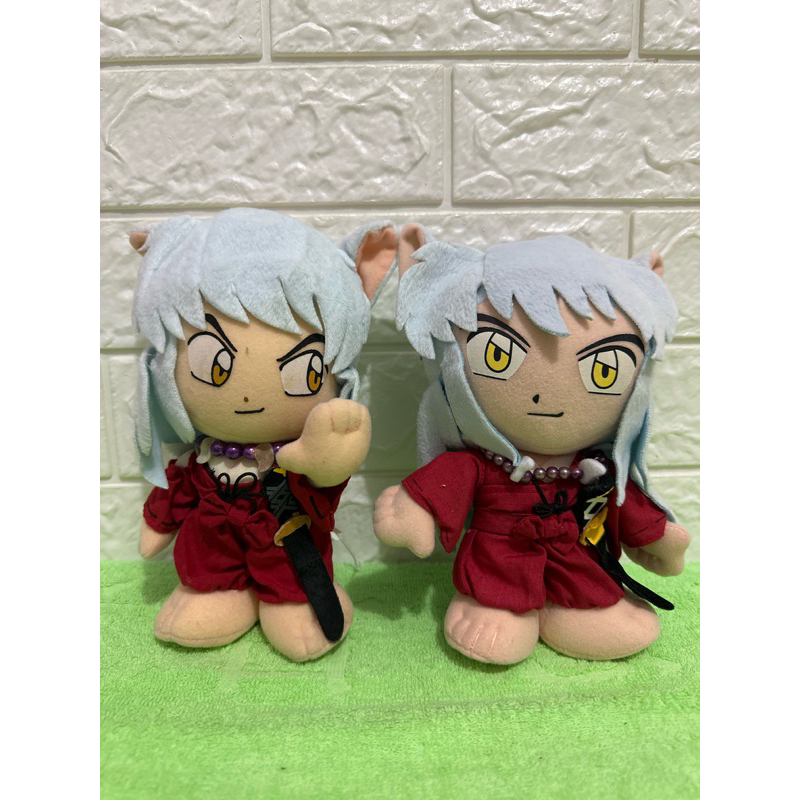 Boneka Anime Inuyasha Original banpresto ukuran 20cm