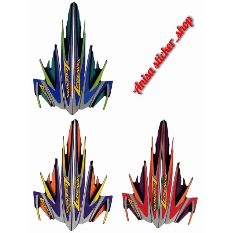 striping stiker polet lis body astrea legenda 1 2001 full set berkualitas