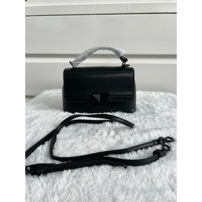 NEWTas Slempang Wanita  PEDRO Mini Sling Bag Branded Hitam Original