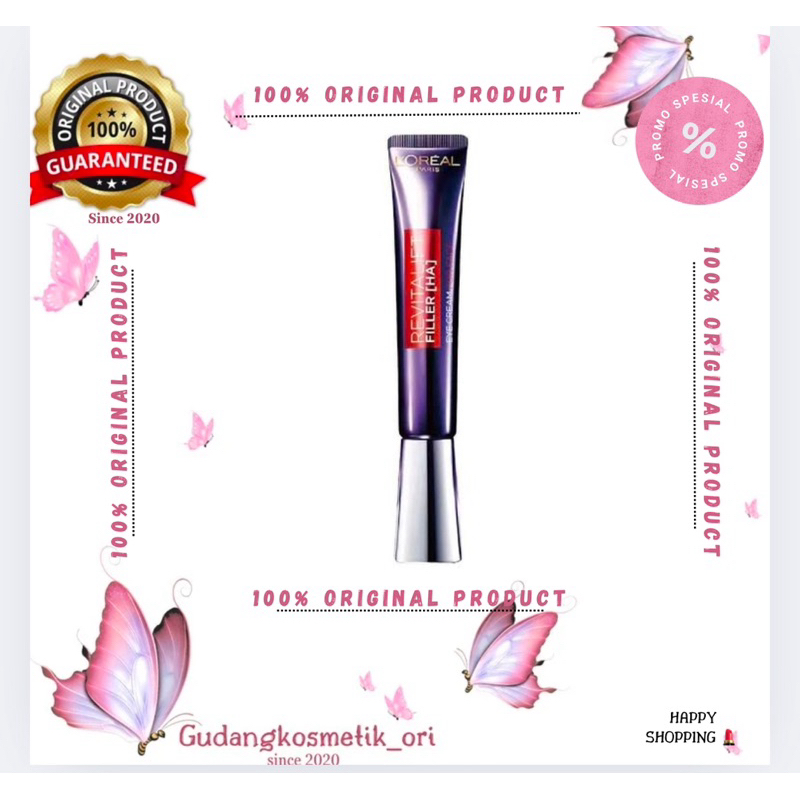 Revitalift Filler Eye Cream For Face With Hyaluronic Acid Eye Cream Skin Care Cream mata