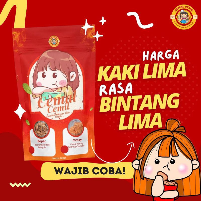 

CemalCemil - CIMOY (Cimol Kering Mantap Yummy) 125gr