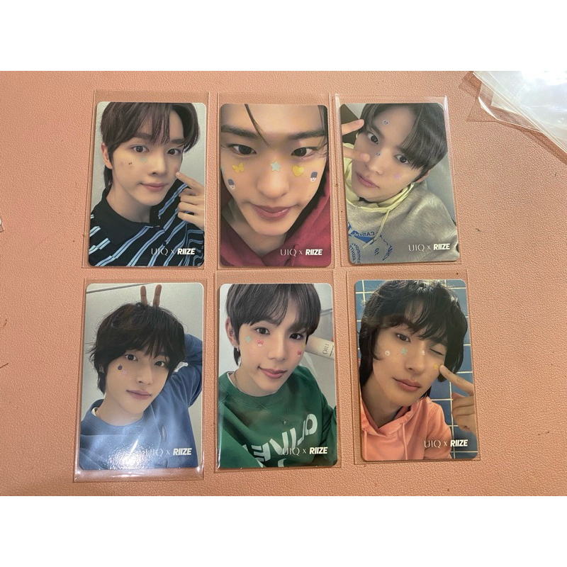 RIIZE X UIQ PHOTOCARD PC TERBARU