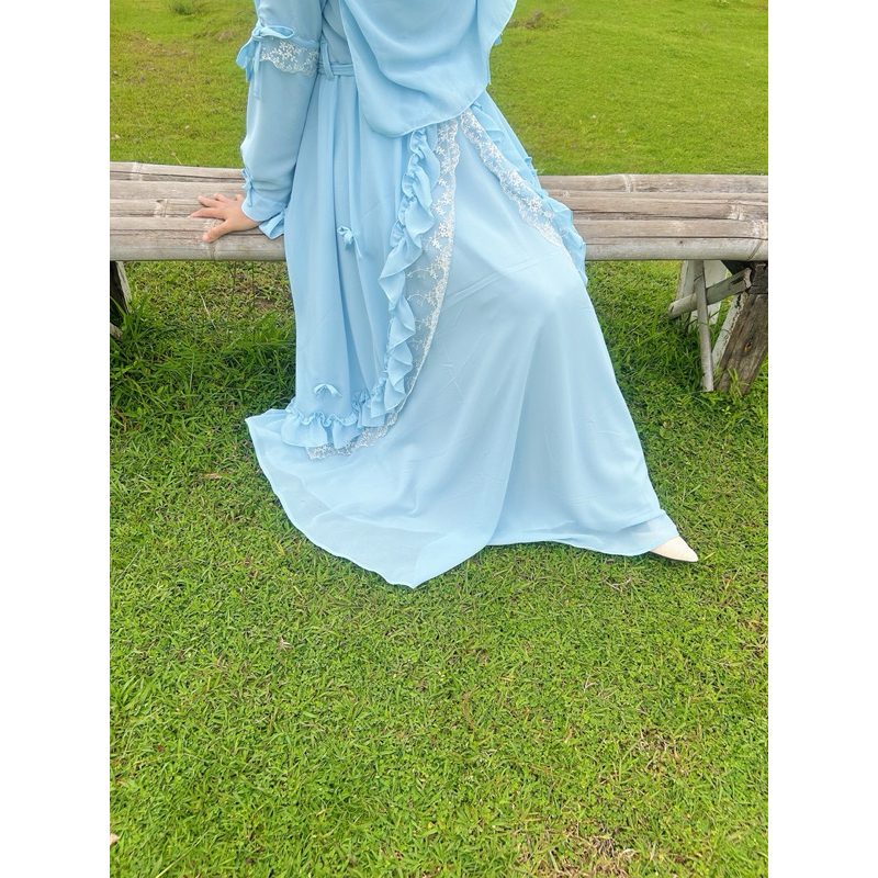 NON HIJAB LOLITA DRESS RIBBON HANYA BAJU