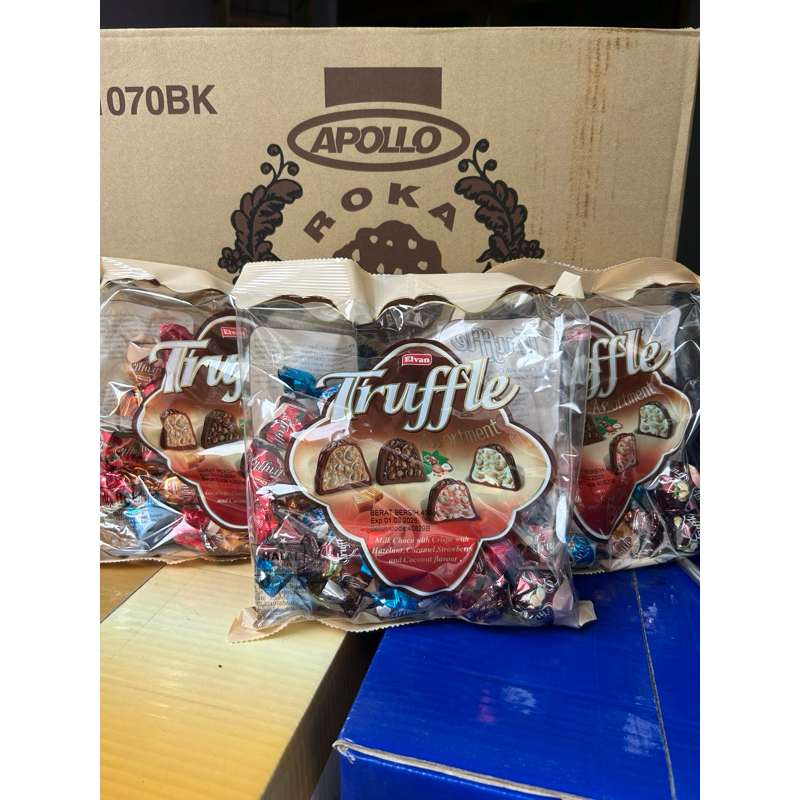 

Elvan Truffle Coklat Turkey 400gr