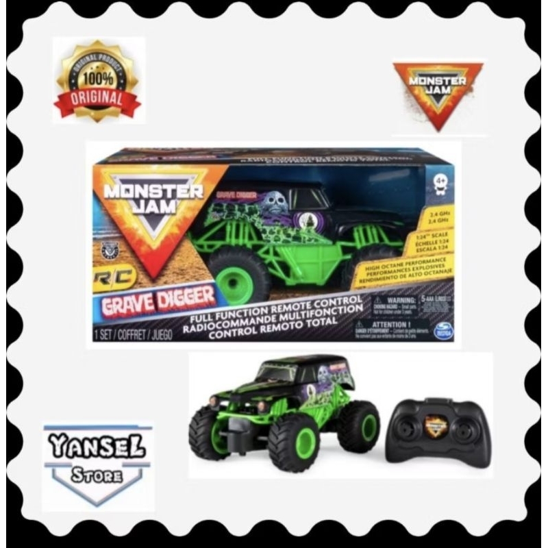 Monster Jam Grave Digger RC 1:24