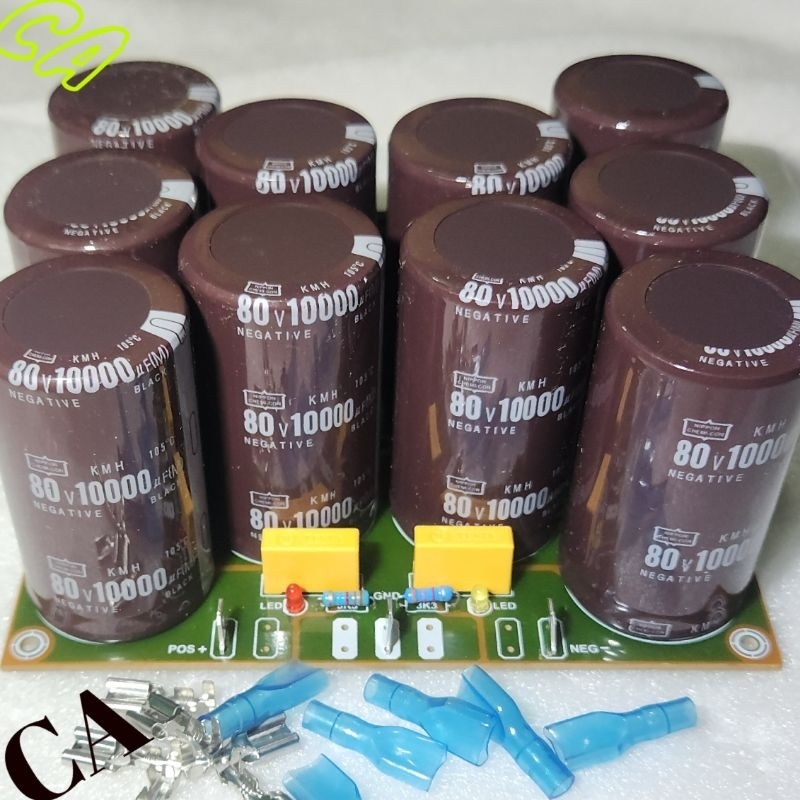 KIT PSU 10 ELCO NIPPON 10000uf 80V KOMPLIT