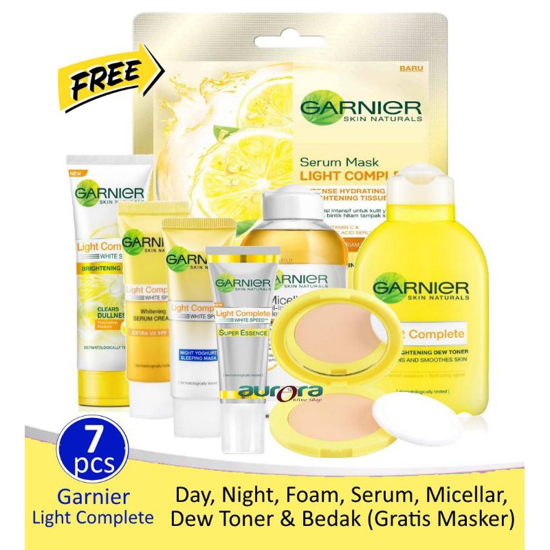 Garnier kosmetik 1paket bright complete