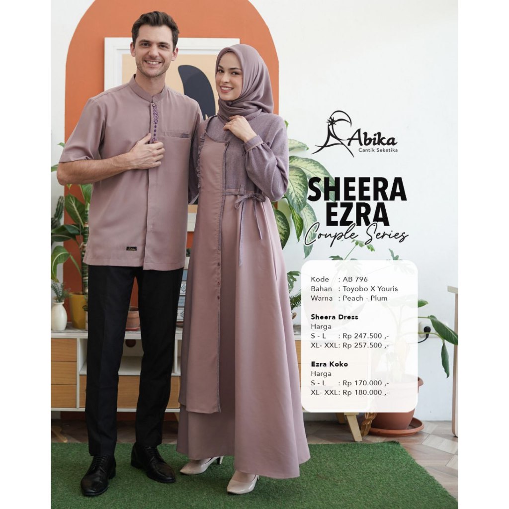 ABIKA SHEERA GAMIS COUPLE SERIES EZRA