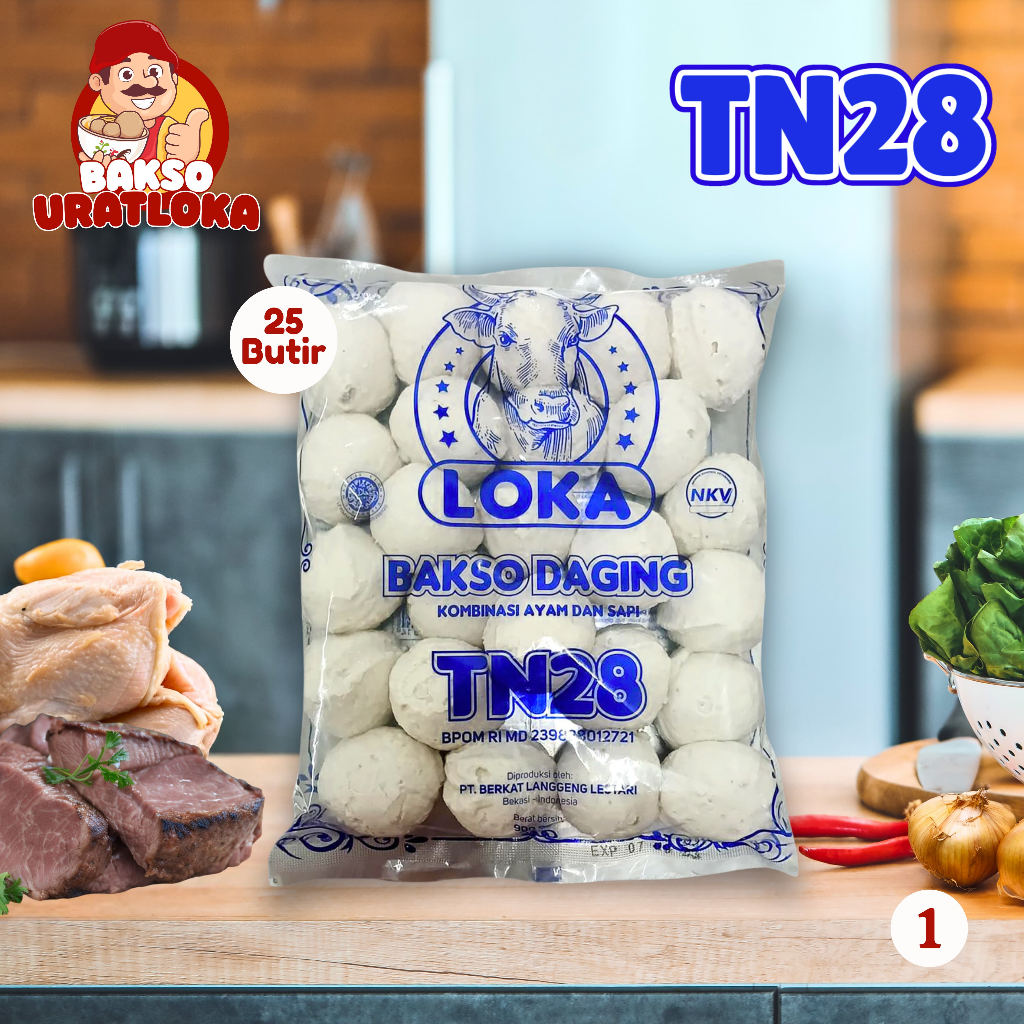 

TN28 isi 25 Butir Berat 900gr Basreng Mentah Bakso Goreng Terbuat Dari Daging Kombinasi Ayam dan Sapi Ekonomis