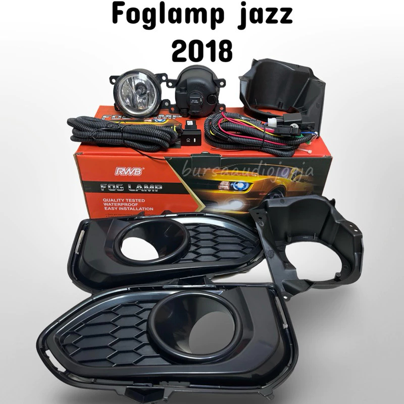 Foglamp Lampu Kabut Honda Jazz 2017 on GK5 Set Komplit