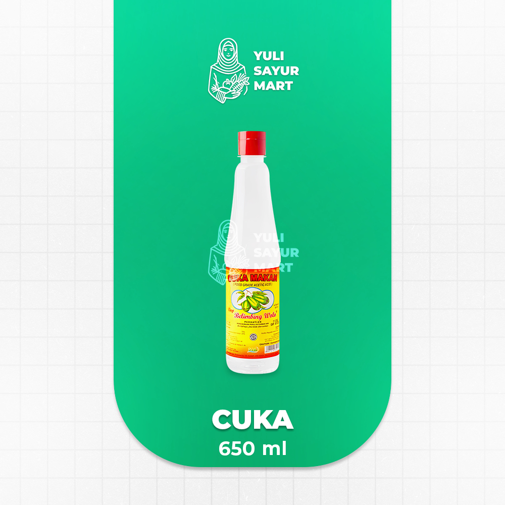 

Cuka Belimbing Wolo 650ml - Yuli Sayur Mart
