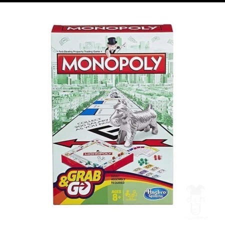 Monopoly Grab & Go Ori hasbro game monopoly mini
