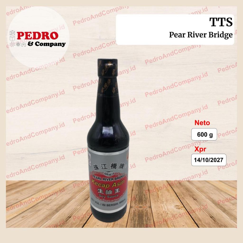 

Pearl River bridge soy sauce 600 ml - kecap asin botol besar