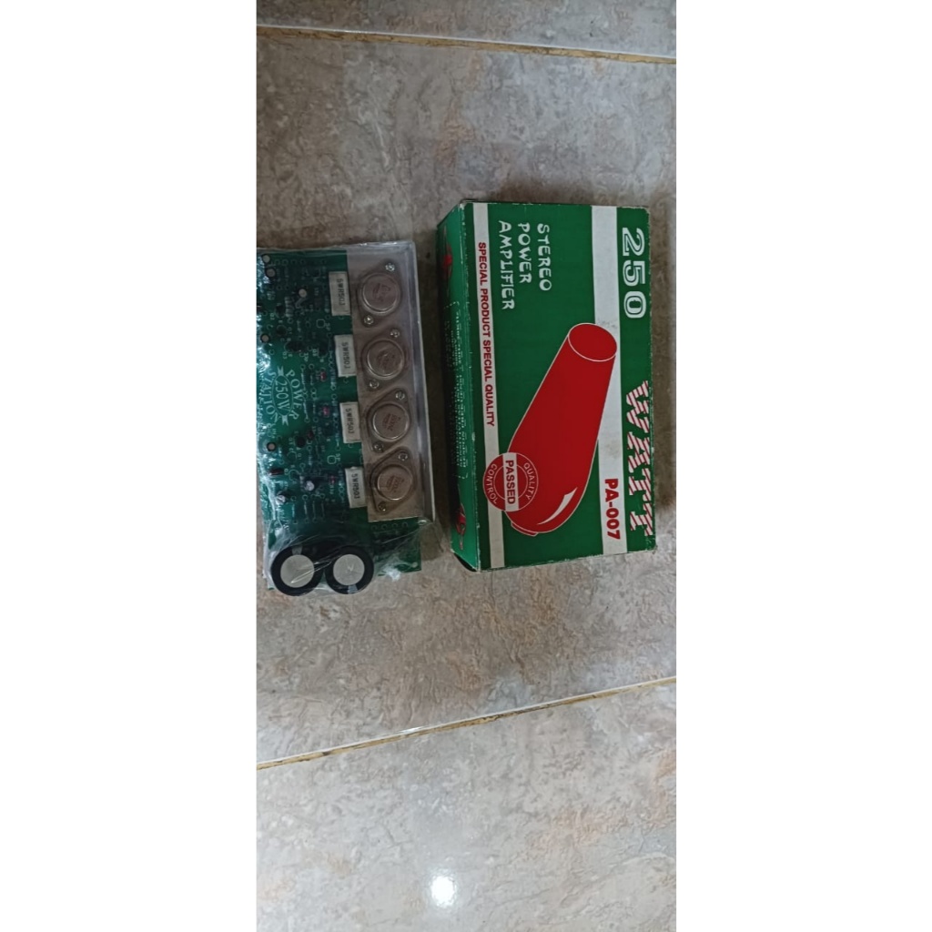 power Power Amplifier Stereo 250 Watt Pa-007amplifier Ocl 68 stereo saturn S-058
