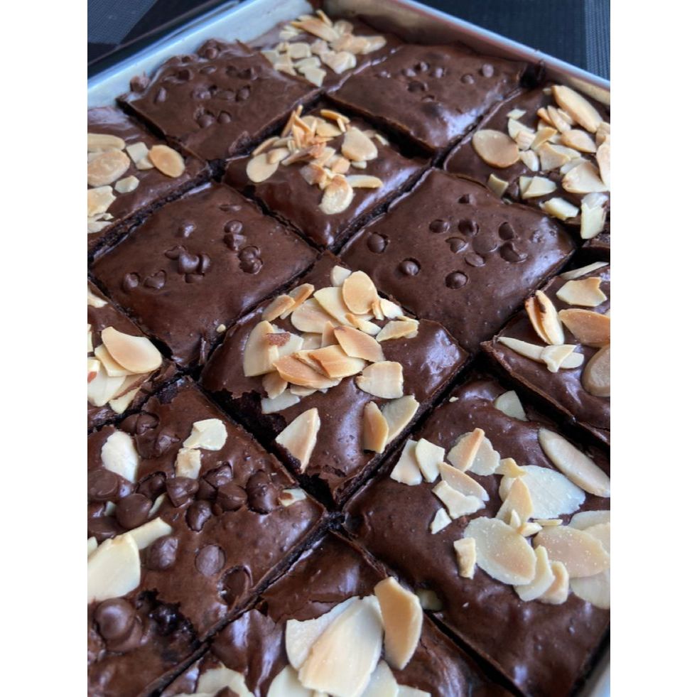 

HanBrowniee♡ || Brownies Fudgy Panggang | Brownies Melted | UK 20 X 20 || UK 18 X 18