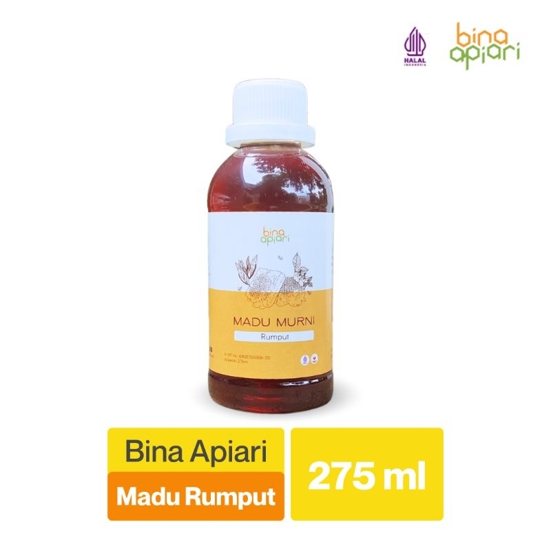 

Madu Murni Rumput 275ml Asli Murni Lebah Bina Apiari