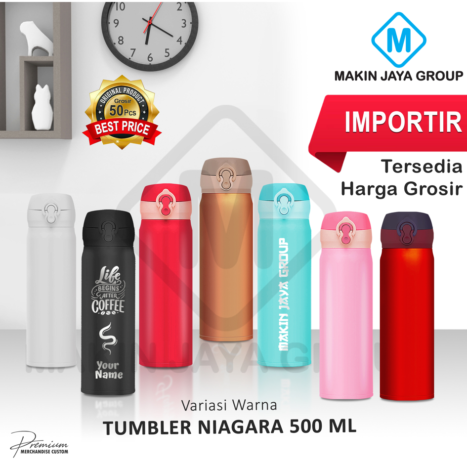 Fins - Termos Niagara / Termos Pantul 500 Ml Tumbler Niagara Stainles Steel Importir Termos Termos