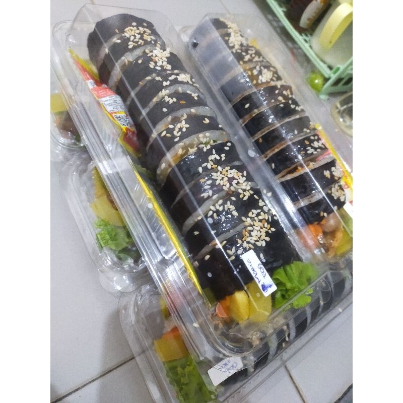 

daebak gimbab kimbab korean food makanan enak ready to eat (instant only)