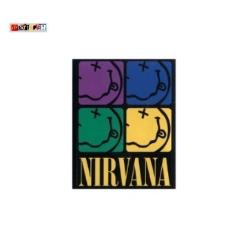 

sticker band NIRVANA logo stiker grunge