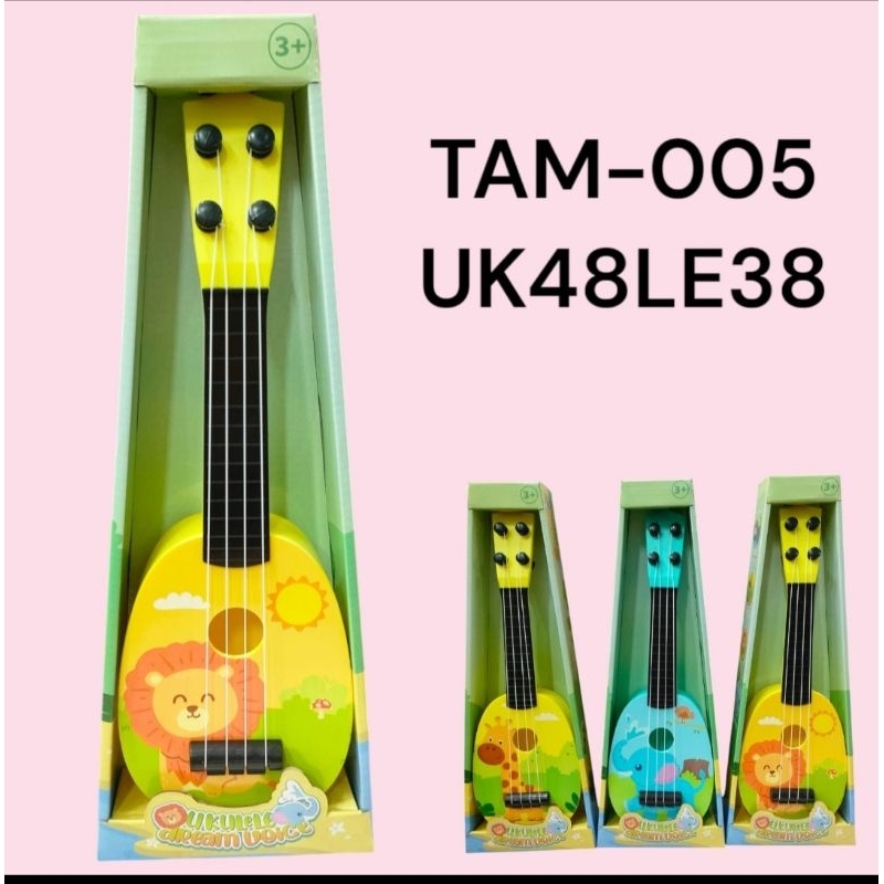 Mainan Anak Gitar Ukulele TAM-005 / Mainan Alat musik Gitar Music / Mainan Gitar ukulele musik