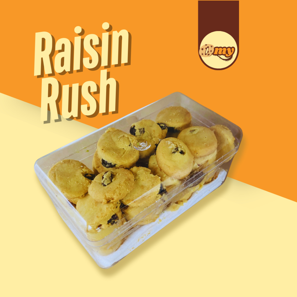 

RAMADHAN BIG SALE Kue Kering Raisin Cookies 350gr, Lembut, Creamy, COD Home-made