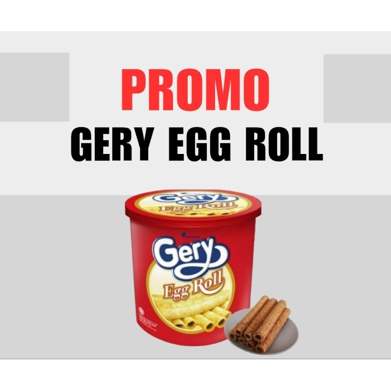 

PROMO Gery EggRoll 210gr biskuit gery roll terbaru dan termurah